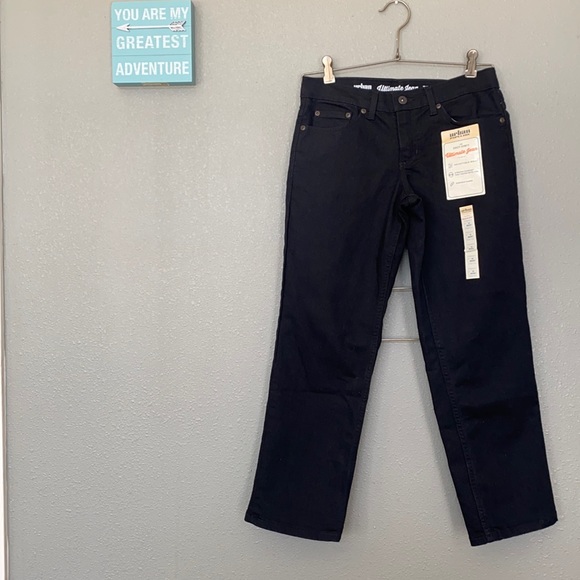 Other - NWT Black Jeans Boys size Husky 10 Straight Leg